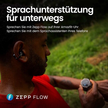 Zepp Flow wird unterstützt (Bildquelle: Amazfit)