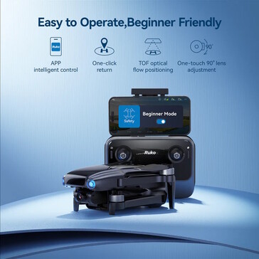 Einsteiger sollen die Drohne einfach nutzen können (Bildquelle: Ruko)