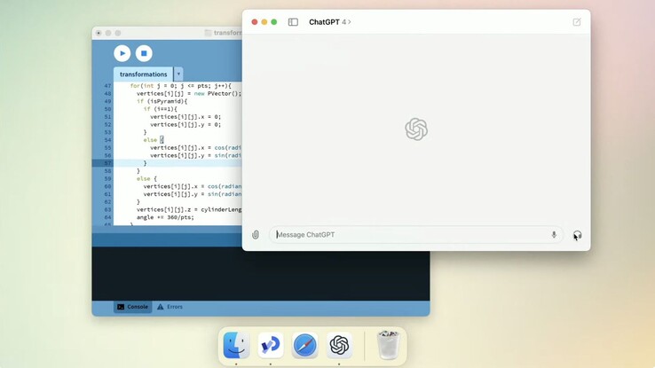 OpenAI veröffentlicht endlich eine native macOS-App für ChatGPT.