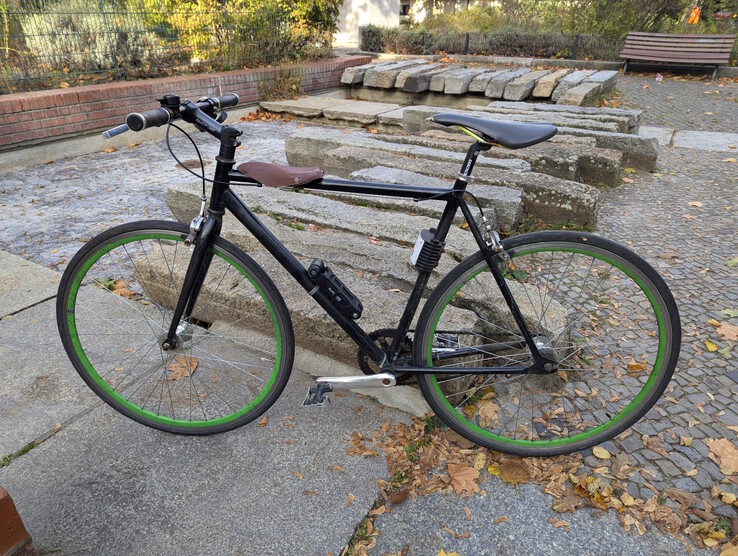 Nicht schön, aber simpel, leicht und schnell in der Stadt - mein Stahl-Single-Speed