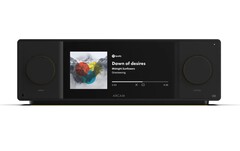 Der Arcam SA45 besitzt ein 8,8 Zoll großes Display, um das Albumcover darzustellen. (Bild: Arcam)