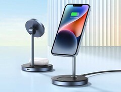 Ugreen stellt mit dem 2-in-1 magnetischer Ladeständer eine neue Ladelösung für Apple-Produkte vor. (Bild: Amazon)
