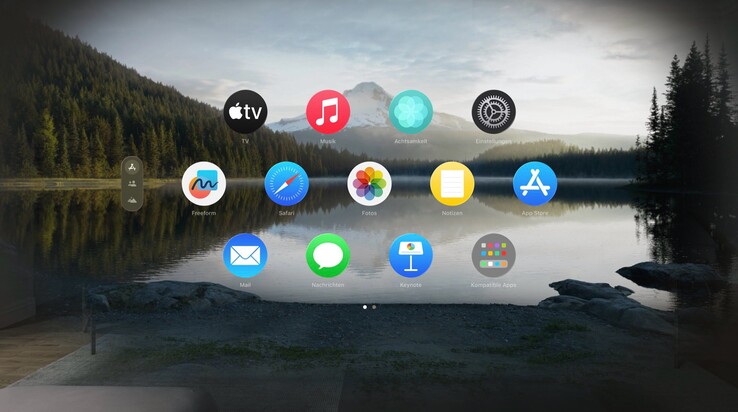 iOS und macOS sollen sich Designelemente von visionOS leihen. (Bildquelle: Apple)