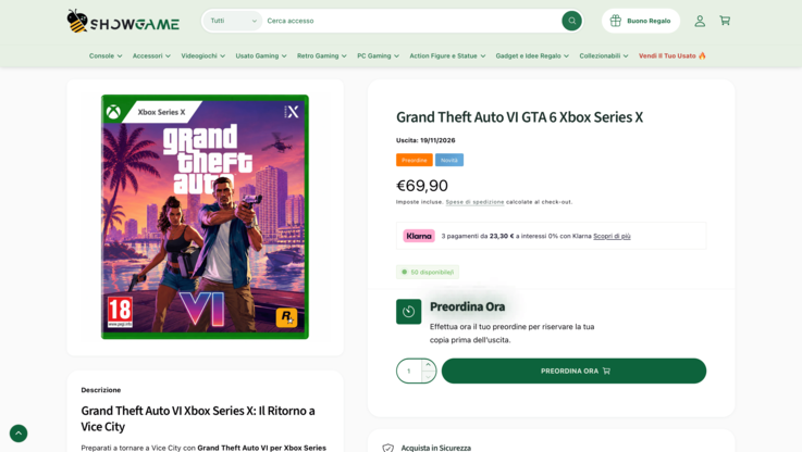 Ein erster Händler hat die Vorbestellungen für GTA 6 heute eröffnet.