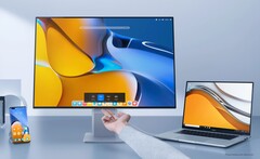 Der Huawei MateView setzt auf ein 3:2-Seitenverhältnis – eine Rarität bei modernen Monitoren. (Bild: Huawei)