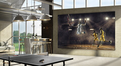 LG präsentiert ein riesiges Micro-LED-Display mit 136 Zoll. (Bild: LG)