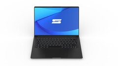 Sieht schick aus, das Schenker Vision 14, ein Ultraleichtgewicht-Notebook mit vielen Erweiterungsoptionen und hochauflösendem 16:10-Display.