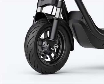 Verbaut ist eine Federgabel (Bildquelle: NIU)