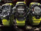 Von links nach rechts: Casio G-Shock GR-B300RY-1A9, GPR-H1000RY-1A9 und die GW-9500MRY-1A9. (Bildquelle: Casio)