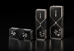 Die neue Nvidia GeForce RTX 3000 Ampere-GPU-Familie beteht vorerst aus der RTX 3090, der RTX 3080 und der RTX 3070. (Bild: Nvidia)