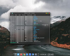 Br OS-Desktop mit einem Terminal-Fenster (Bildquelle: Br OS)