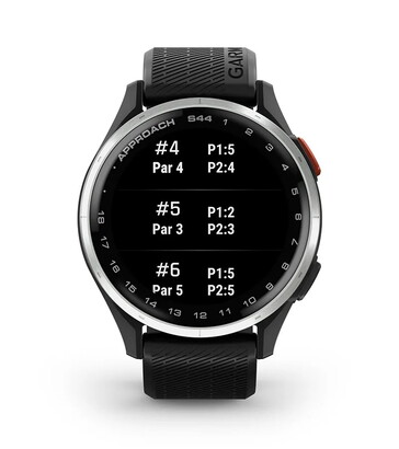Die Uhr erlaubt das Führen der Scorecard (Bildquelle: Garmin)