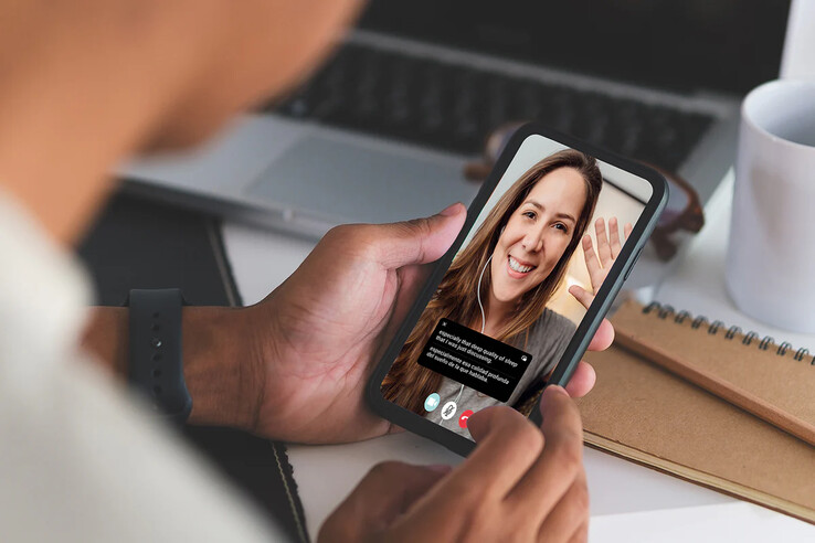 Den Gegenüber bei einem Videotelefonat übersetzen (Bildquelle: Timekettle)