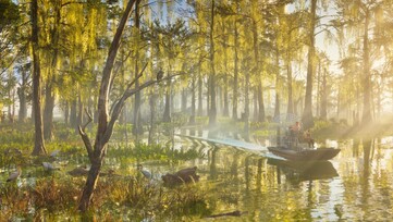 Die Grassrivers sind eine Sumpflandschaft in Leonida, die an die Everglades in Florida angelehnt sind.