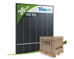 Solarmodul Trina Vertex S+ TSM-NEG9R.28 mit Doppelglas für höhere Langlebigkeit (Bildquelle: Tepto, Trina Solar)