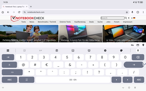 Test Lenovo Idea Tab Tablet