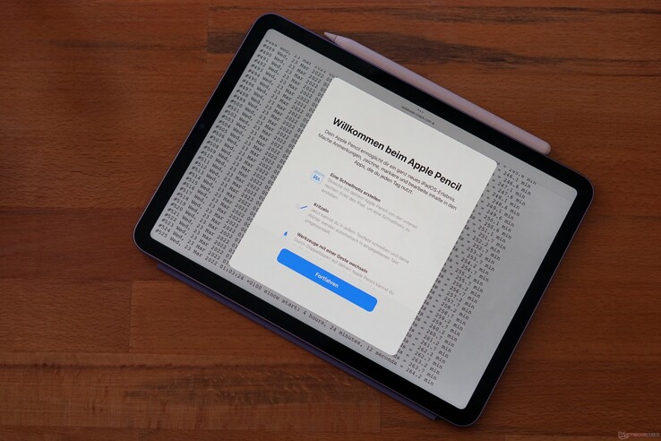 Der Apple Pencil 2 muss bei Bedarf separat gekauft werden. (Bildquelle: Notebookcheck)