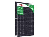 Bifaziales Solarmodul in XL mit hoher Effizienz und N-Type für mehr Strom (Bildquelle: Actec)