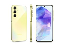 Das Samsung Galaxy A55 5G überzeugt in der Display-Analyse von DxOMark. (Bild: Samsung)