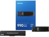 Die Samsung 990 Evo Plus SSD mit 4TB war bisher erst einmal für weniger als 300 Euro bestellbar (Bildquelle: Samsung)