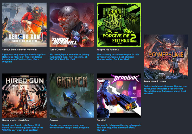 Alle im Humble Bundle aufgeführten Games (Bildquelle: Humble Bundle)