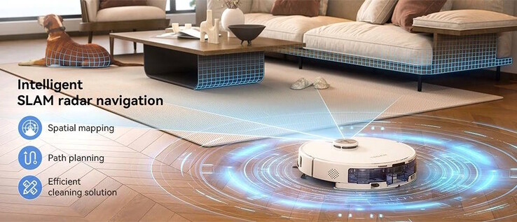 Beworben wird eine fortschrittliche Navigation (Bildquelle: Tesvor)