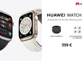 Die Blutdruck-Smartwatch Huawei Watch D2 startet mit Geschenken. (Bildquelle: Huawei)