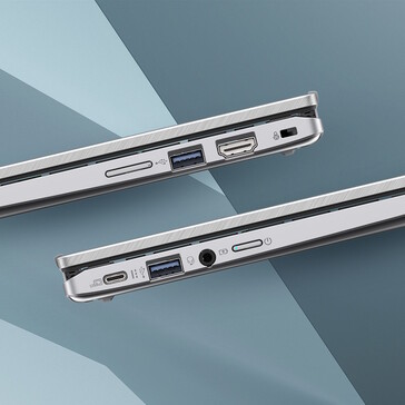 USB, HDMI und Klinke sind vorhanden (Bildquelle: Acer)