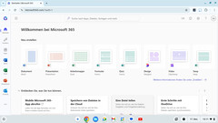 MS Office 365 Online kann per Browser genutzt werden.