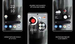 Der Nothing Launcher gibt einen Vorgeschmack auf das Design des Nothing Phone (1). (Bild: Nothing)