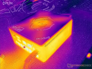 System im Leerlauf (hinten)