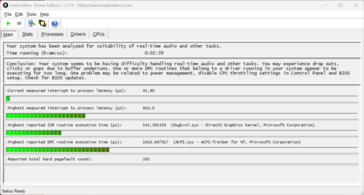 LatencyMon - Übersicht