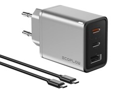 Das EcoFlow Rapid 65 W GaN Ladegerät mit 100 W Kabel ist seit kurzem beim Hersteller erhältlich. (Bildquelle: EcoFlow)