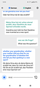 Wessen Mama/Oma? Das ist noch konfuser als das Original