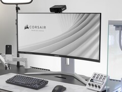 34WQHD240: Gaming-Monitor mit OLED (Bildquelle: Corsair)