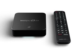 Die TV-Box ist eine neue Streaming-Lösung mit großer Fernbedienung (Bildquelle: Waipu)