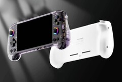 Der Anbernic RG 557 setzt auf ein 5,5 Zoll großes AMOLED-Display. (Bildquelle: Anbernic)