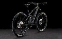 Das vollgefederte Stereo Hybrid 140 HPC SLX 750 E-MTB ist im E-Bike-Angebot bei Bike-Discount rabattiert (Bildquelle: Cube)