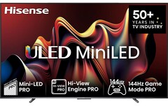 Der 100 Zoll große Hisense U7KQ ist ein gewaltiger Mini-LED-TV zum vernünftigen Preis (Bildquelle: Hisense)