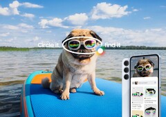 Das Samsung Galaxy A55 erhält schon bald Zugriff auf Circle to Search. (Bildquelle: Samsung)