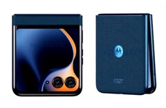 Das Motorola Razr 60 soll in drei Farben angeboten werden, inklusive Blau. (Bildquelle: Xpertpick)
