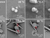 Plastikfragmente im Wasser (Bildquelle: Environmental Science & Technology Letters via ScienceAlert)