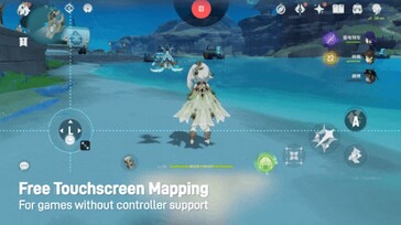 Das Controller-Remapping für reine Touchscreen-Spiele befindet sich noch in der Entwicklung, ausgewählte Titel funktionieren aber bereits. (Bildquelle: Abxylute)