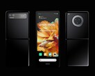 Das Mi Mix Flip - oder wie immer Xiaomi seine Samsung Galaxy Z Flip3-Alternative nennen wird, zeigt sich in schicken Renderings von Technizo Concept (Bild: LetsGoDigital)
