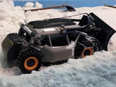 Mowrator bietet einen Schneeschild für den S1 an (Bildquelle: Mowrator)