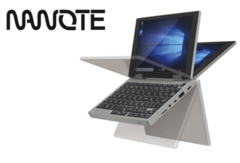 Nanote: Günstiger und ultrakompaktes Convertible mit Windows 10 für 175 Euro vorgestellt