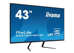 Trotz des günstigen Preises verbaut Iiyama in den X4372 ein IPS-Panel und eine LED-Hintergrundbeleuchtung. (Bild: Iiyama)