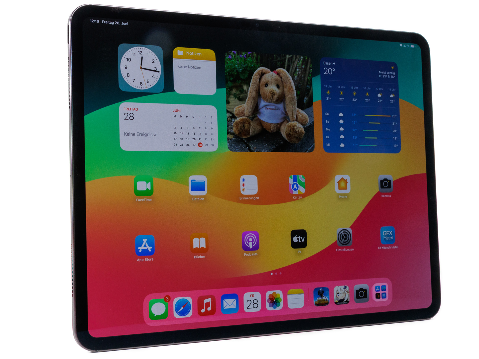 Apple iPad Pro 13 2024 Externe Tests